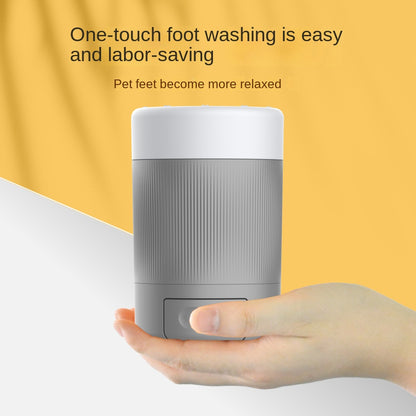 Pet Foot Washing Cup Dog Going Out Cleaning Beauty Paw Washing Artifact Intelligent Automatic Foot Washing Foot Bath Cup Tool